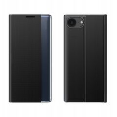Etui New Sleep Case pokrowiec z klapką i podstawką na iPhone 16e - czarne