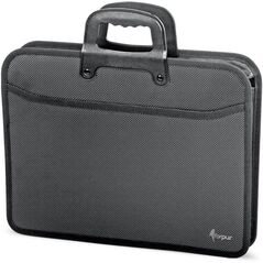 Folder-portfolio Forpus, A4, black, 2 compartments 0822-016