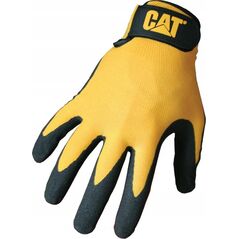 Work gloves CAT, yellow, size XL