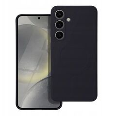 Futerał SILICONE MAG COVER kompatybilny z MagSafe do SAMSUNG A56 czarny
