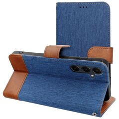 Kabura JEANS Book do SAMSUNG S25 Edge niebieski
