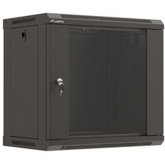 Lanberg WF03-5309-10B stojak 9U Szafa wisząca Czarny