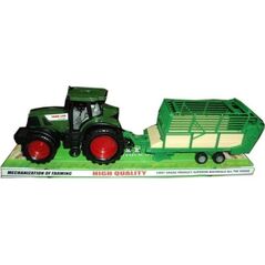 Traktor z maszyną rolniczą