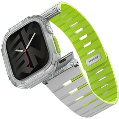 Pasek+etui Skinarma Gemini do Apple      Watch 42mm niteglow