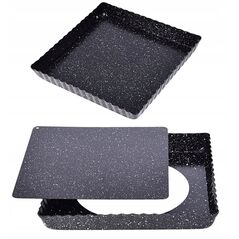 BLACHA FORMA DO PIECZENIA 20X20X2,5CM Z WYJMOWANYM DNEM POWŁOKA NIEPRZYWIERALNA BRUNBESTE BB-3652