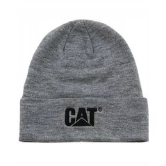 Winter hat CAT, 100% acrylic, gray