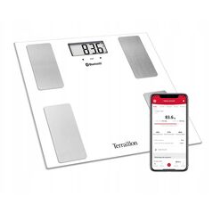 TERRAILLON 15433 Smart Connect  White personal scales and bo