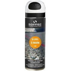 S-Mark white marking paint, Soppec 500 ml