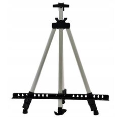 Metal easel SIMPLY, universal, max canvas height 84 cm, total height 203 cm