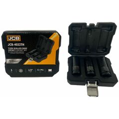 JCB NASADKI UDAROWE DŁ.kpl.  3el.1/2"  6-KĄT. (17,19,21mm) CIENKOŚCIENNE