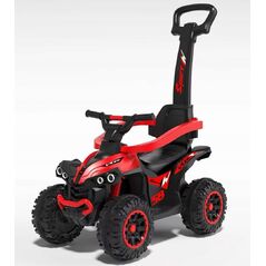 BM JEŹDZIK Z RĄCZKĄ MEGA CZERWONY QUAD 8596164148204