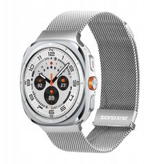 DUX DUCIS pasek MILANESE magnetyczny ze stali nierdzewnej 47 mm srebrny