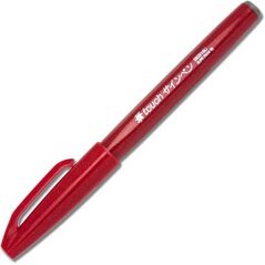 Pisak pędzelkowy Pentel Brush Sign Pen SES15C czer