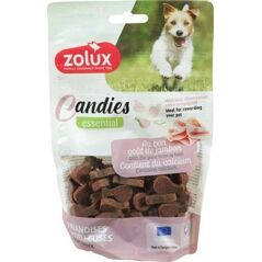 ZOLUX Miękkie przysmaki treningowe dla psa CANDIES mini udka z szynką 150g