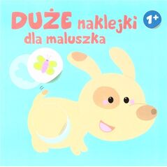 Duże naklejki dla maluszka 1+ - Piesek EDUKAMP
