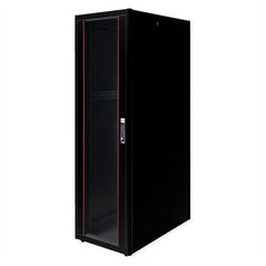 ROLINE Netzwerkschrank Basic 48,26cm 19Zoll 42 HE 600x1000 BxT Glast�r schwarz
