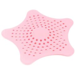 DA381 Sitko silikonowe na odpływ różowe   13cm