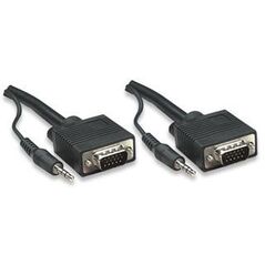 Kabel SVGA + Audio na SVGA + Audio  3.5mm M/M 1.8m