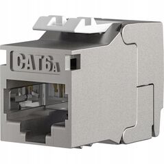 Moduł Keystone RJ45 Cat6a STP, Slim, Shortbody, metal