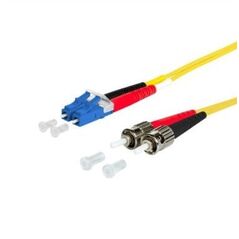 Kabel krosowy METZ CONNECT OpDAT, LC-D/2xST OS2, 5 m