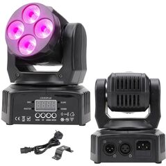 NN 408 WASH 4x8W RGBW minigłowica ruchoma LED