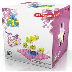 Keycraft Klocki meli constructor girls - 200 sztuk