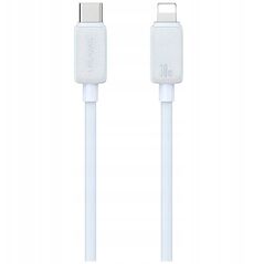 Kabel USAMS KY Series US-SJ692 30W USB-C do Lightning 1m biały