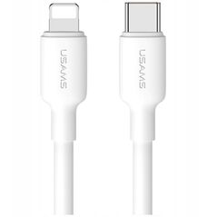 Kabel USAMS US-SJ610 U84 PD 20W USB-C do Lightning 1m biały