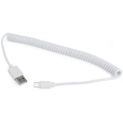 Kabel USB Gembird USB-A - microUSB 1.8 m Biały (CC-mUSB2C-AMBM-6-W)