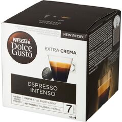 Nestle KAPSUŁKI NESCAFE DOLCE GUSTO ESPRESSO INTENSO 16KAP