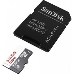 Karta SanDisk Ultra MicroSDXC 128 GB Class 10 UHS-I  (SDSQUNR-128G-GN6TA)