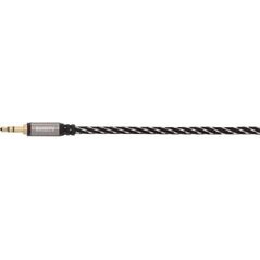 Kabel Avinity Jack 3.5mm - Jack 3.5mm 1.5m szary (001270440000)