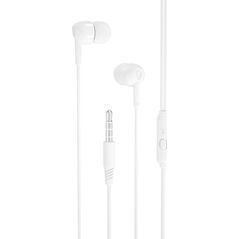 Słuchawki XO XO Słuchawki przewodowe EP37 jack 3,5mm dokanałowe białe