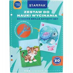 Σετ για εκμάθηση κοπής A4 NOZ ANIMALS STKPB1/24