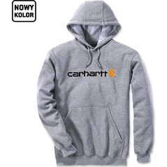 Carhartt Bluza Carhartt Signature Logo Midweight Grey