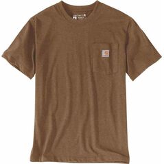 Carhartt Koszulka Carhartt Heavyweight Pocket Oiled Walnut