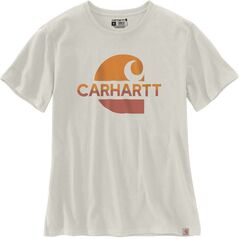 Carhartt Koszulka Carhartt Heavyweight Fadded C Malt