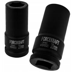 Forcekraft Βαθύ καρυδάκι κρούσης 20mm 3/4" (6-γωνιακό)