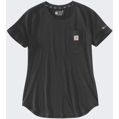 Koszulka Carhartt Force Mid Logo Black