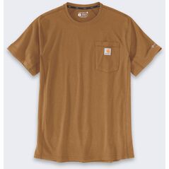 Koszulka Carhartt Force Mid Pocket Brown