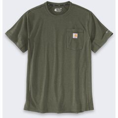 Koszulka Carhartt Force Mid Pocket Basil