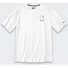 Koszulka Sun Defender Lightweight Logo SS White