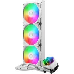 Cooler Master vodní chladič MasterLiquid 360 Core II, 3x120mm, LGA1851, AM5, bílá