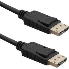 Kabel Qoltec DisplayPort - DisplayPort 0.5m czarny (50584)