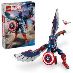 Lego Marvel Super Heroes New Captain America Construction Figure (76296) (LGO76296) έως 12 άτοκες Δόσεις