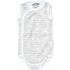 Φορμάκι Lodger Romper Sprinkle βαμβακερό αμάνικο κορμάκι Ivory 62 cm RF 069_62