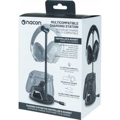 BigBen Nacon Multi Charge Stand μαύρη - Σταθμός φόρτισης για χειριστήριο