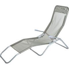 4Living Składane leżaki Siesta, szare