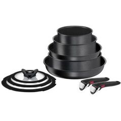 Tefal Ingenio Daily Chef 10 αντικείμενα - Σετ κατσαρόλες και τηγάνια + λαβή
