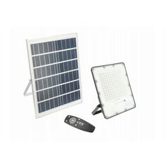 LED προβολέας GTV BRAVOS με ηλιακή ενέργεια, IP65, 200W, 6400K, 2000lm, 120 μοίρες, με τηλεχειριστήριο